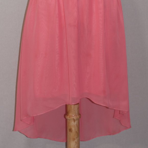 Multi Color Silk Halter Dress (S) - Picture 7 of 13